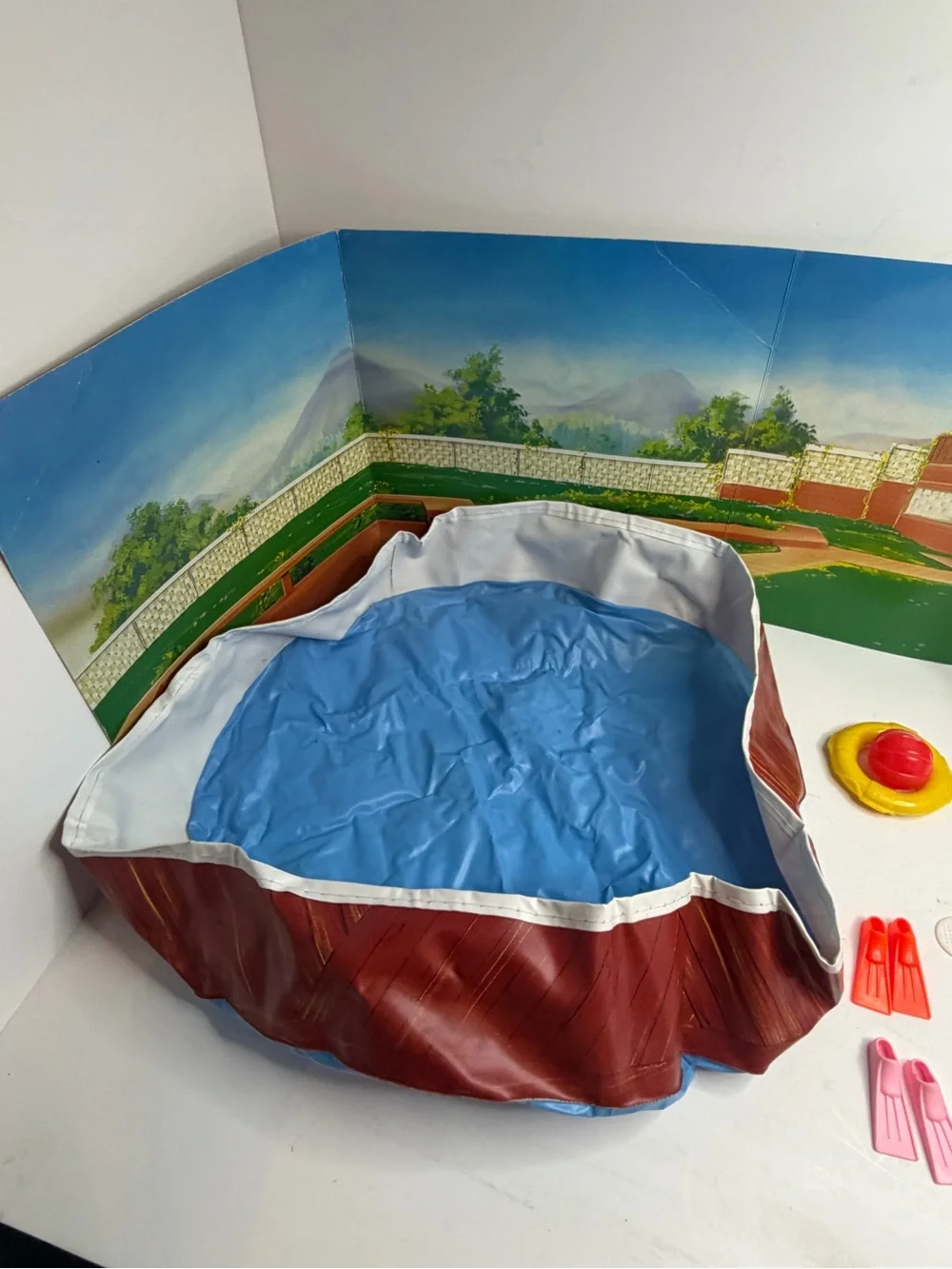 Vintage 1980s Barbie Pool, Patio & Water Sports Mega Lot LOOK AT ALL PICS